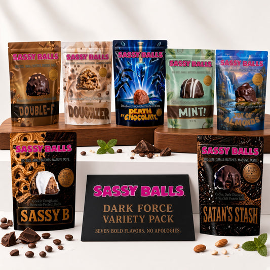 Dark Force Variety Pack – Chocolate Protein Energy Bites 26% Off