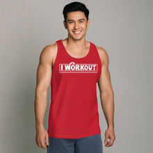 Load image into Gallery viewer, I Workout Tank Top