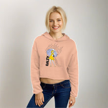 Load image into Gallery viewer, “Salty” Crop Top Hoodie
