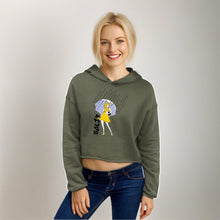 Load image into Gallery viewer, “Salty” Crop Top Hoodie