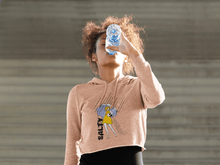 Load image into Gallery viewer, “Salty” Crop Top Hoodie