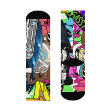 Load image into Gallery viewer, Socks Ski Bunny Graffiti