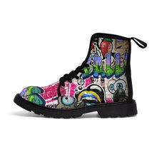 Load image into Gallery viewer, Women's Graffiti Canvas Boots