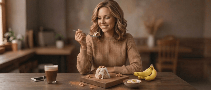 Banana Bread Protein Balls: Real Banana Bread Flavor with 10g Protein – No Crash, All Sass