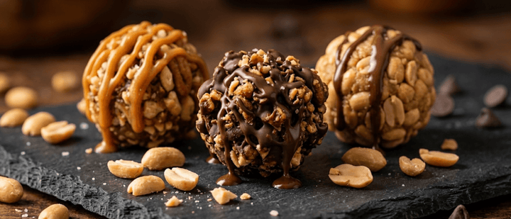 PB Bomb Protein Balls — The Peanut Butter Obsessive's Dream Snack