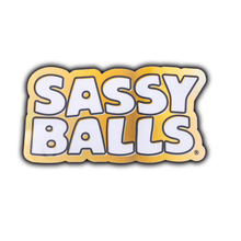 Load image into Gallery viewer, Sticker SASSY BALLS Holographic
