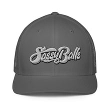 Load image into Gallery viewer, Trucker Cap Sassy Balls
