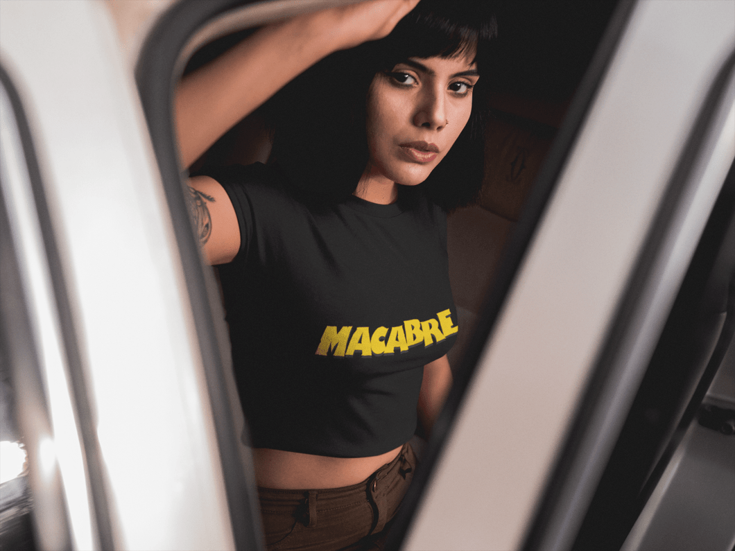Limited Edition Macabre Crop Tee