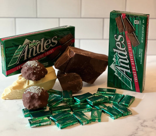 MINT! Andes-Style Chocolate Mint Energy Bites