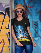 Load image into Gallery viewer, Limited Edition Macabre Women’s relaxed v-neck t-shirt
