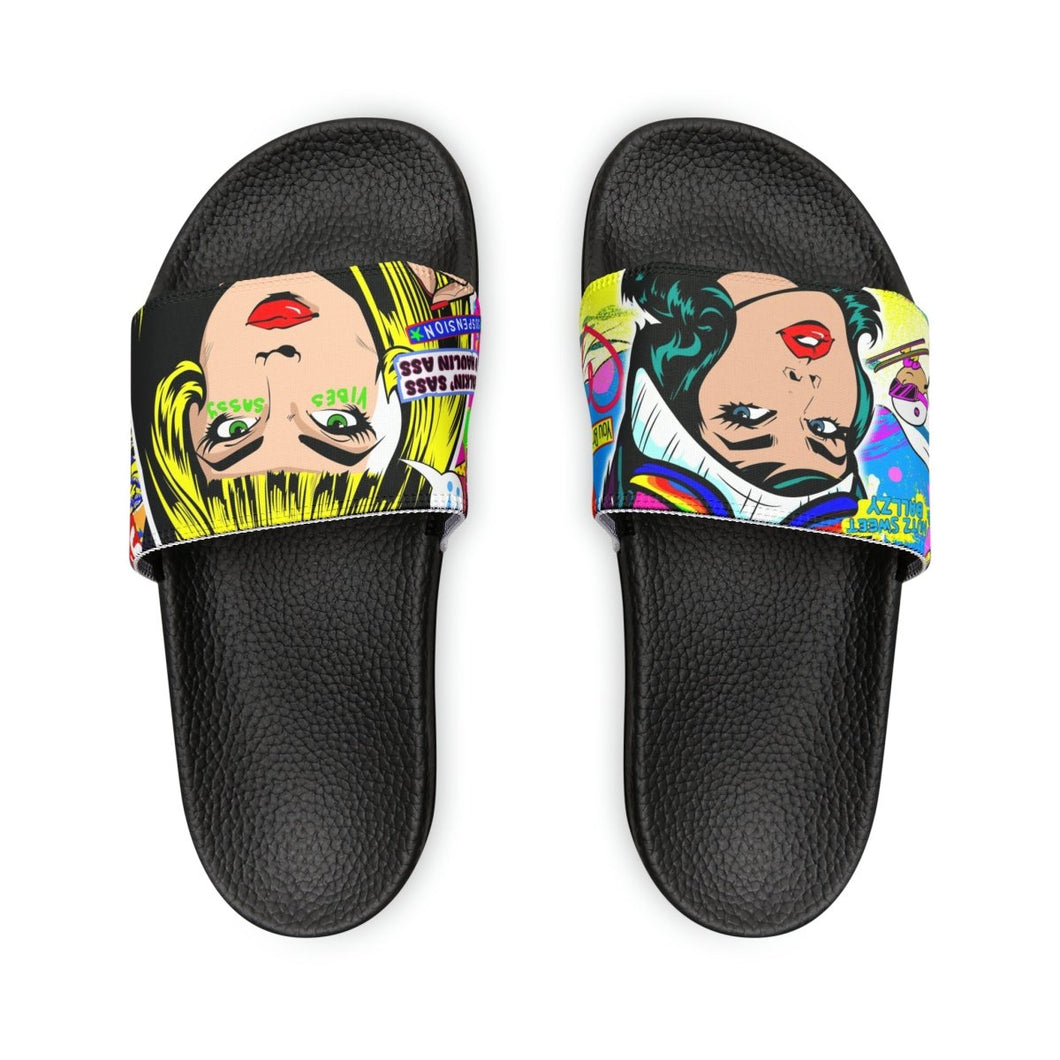 Slides Winter Pop Art