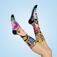 Load image into Gallery viewer, Socks Moto Pop Art
