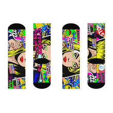 Load image into Gallery viewer, Socks Moto Pop Art
