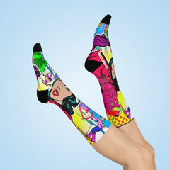Socks Winter Pop Art