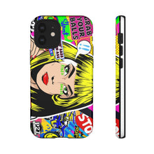 Load image into Gallery viewer, Tough Cases Moto Pop Art; iPhone, Google, Samsung

