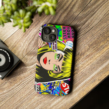 Load image into Gallery viewer, Tough Cases Moto Pop Art; iPhone, Google, Samsung
