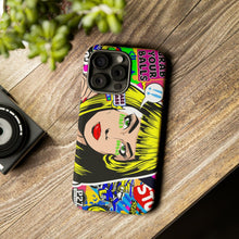 Load image into Gallery viewer, Tough Cases Moto Pop Art; iPhone, Google, Samsung
