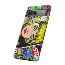 Load image into Gallery viewer, Tough Cases Moto Pop Art; iPhone, Google, Samsung
