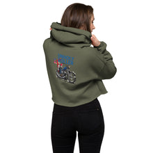 Load image into Gallery viewer, Crop Hoodie Unholy Roller
