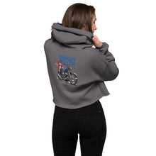 Load image into Gallery viewer, Crop Hoodie Unholy Roller
