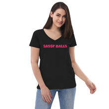Load image into Gallery viewer, Women’s V-Neck Talkin&#39; Sass
