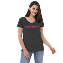 Load image into Gallery viewer, Women’s V-Neck Talkin&#39; Sass
