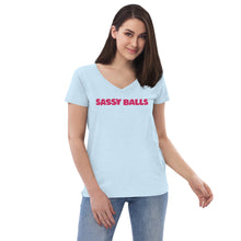 Load image into Gallery viewer, Women’s V-Neck Talkin&#39; Sass
