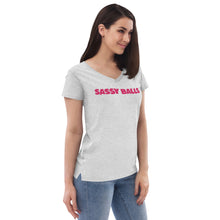 Load image into Gallery viewer, Women’s V-Neck Talkin&#39; Sass
