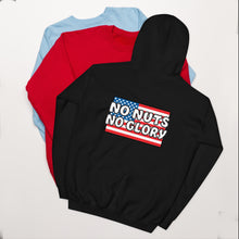 Load image into Gallery viewer, Hoodie No Nuts No Glory
