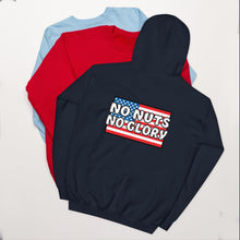 Load image into Gallery viewer, Hoodie No Nuts No Glory
